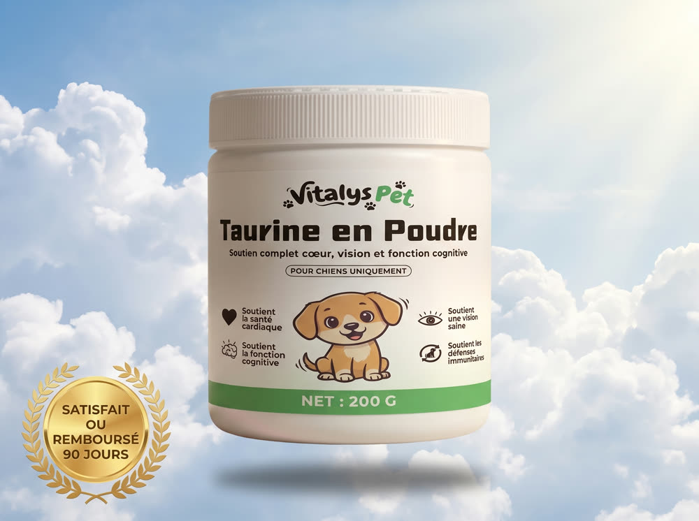 Vitalys Taurine — Satisfait ou remboursé 90 jours