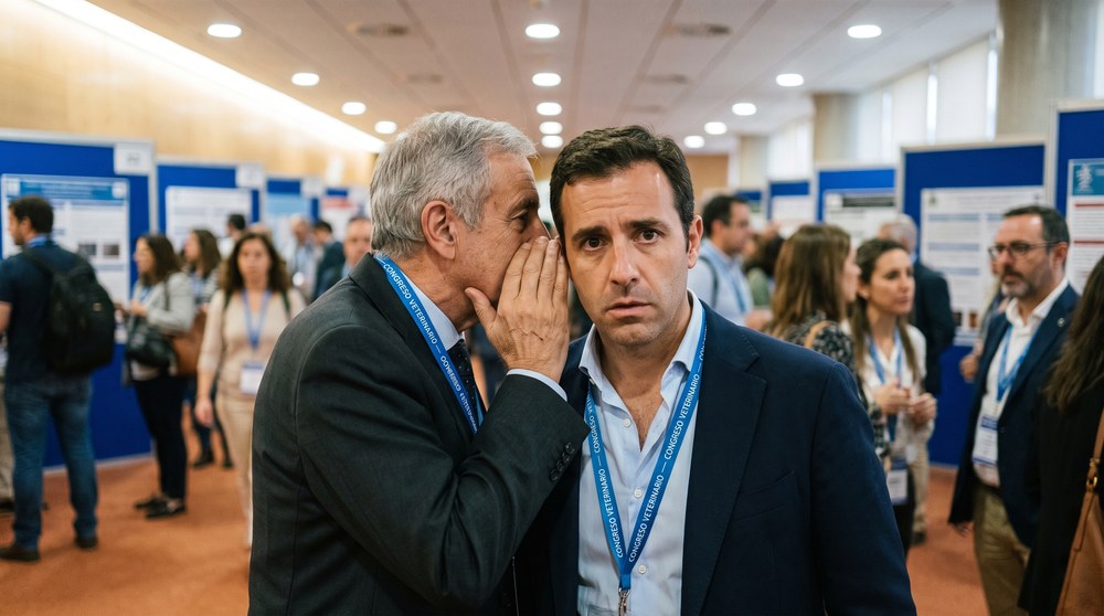 En los pasillos de los congresos veterinarios